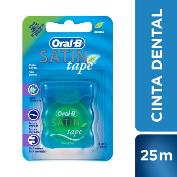 Hilo Dental Oral-B Satin Tape Menta 25 m